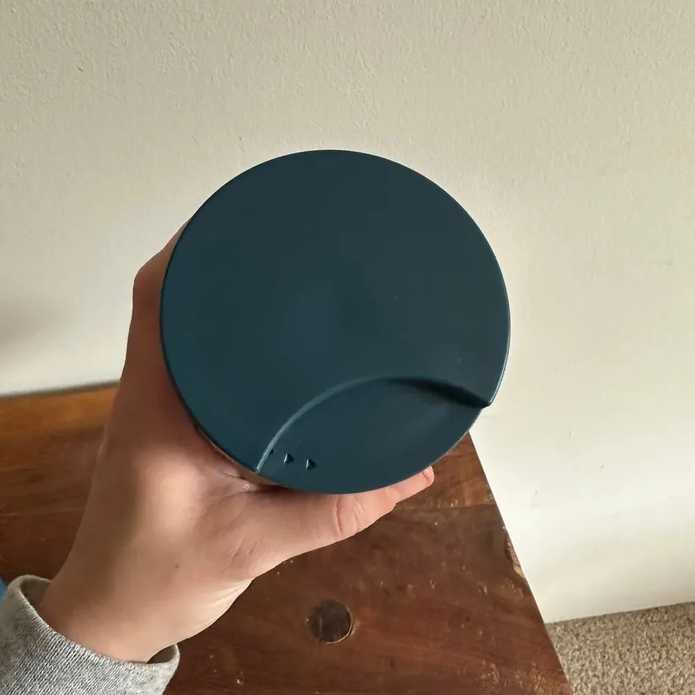 Starbucks 100% Recycled Plastic Blue Tumbler